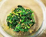 絶品！醤油麹DEほうれん草のごま和え作り方5写真