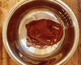 レンジで かんたんチョコチーズケーキ作り方2写真