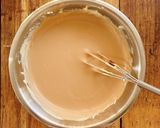 レンジで かんたんチョコチーズケーキ作り方4写真