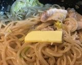 白味噌と豆乳で作る豚肉と野菜の和風パスタ作り方14写真