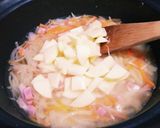 野菜たっぷりミルクスープ作り方3写真