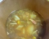 超簡単　あるもので　カレースープ作り方5写真
