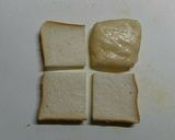 冷凍作りおき☆メロンパン風トースト。作り方4写真