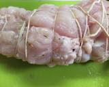 洋和ダブル風味の鶏チャーシュー作り方4写真