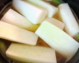 お大根とスペアリブのアンチョビ煮作り方4写真