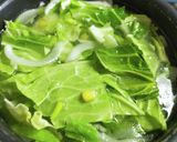 鶏チャーシュー煮汁で野菜たっぷりスープ作り方3写真
