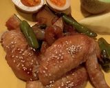 簡単！ヘルシー手羽先黒酢煮作り方6写真