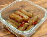 味が染みてるこんにゃくの甘辛煮作り方6写真