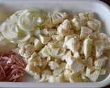 カリフラワーとチーズのポタージュスープ作り方1写真