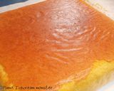 手作り焼き型で焼く自家製カステラ作り方19写真
