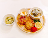 幼児食〜OK☆ つくねの蓮根はさみ焼き作り方7写真