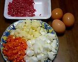 家庭オムレツ作り方1写真
