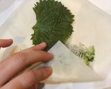 しらすとブロッコリーの春巻き作り方4写真