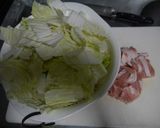 豚肉と白菜の炊いたもの作り方1写真