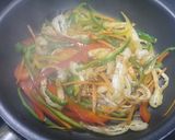 簡単！肉なし☆油揚げ青椒肉絲作り方3写真