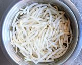 豚ニラもやし丼作り方1写真