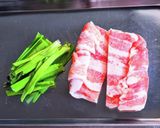 豚ニラもやし丼作り方2写真