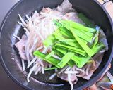 豚ニラもやし丼作り方6写真