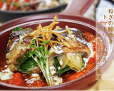 ねぎの鰯巻きトマトソース添え作り方14写真