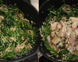 サゴシと春菊のアンチョビマスタード炒め作り方8写真