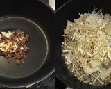 サゴシと春菊のアンチョビマスタード炒め作り方6写真