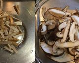 ちりめんじゃこと水菜と豆腐の煎り酒サラダ作り方1写真