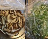 ちりめんじゃこと水菜と豆腐の煎り酒サラダ作り方2写真
