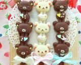 バレンタイン♡リラックマのデコスティック作り方7写真