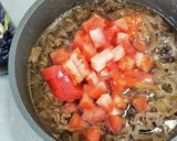 トマト牛丼作り方7写真