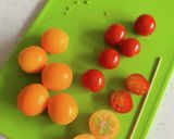 ミニトマトときんかんのカプレーゼ風前菜作り方2写真