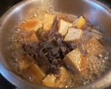 ☆黄金比☆厚揚げの味染み肉豆腐作り方2写真