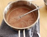 混ぜて冷やすだけ 濃厚チョコプリン作り方2写真