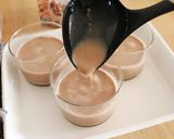 混ぜて冷やすだけ 濃厚チョコプリン作り方6写真