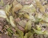 豚肉とレタスの塩炒め作り方5写真