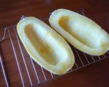 そうめんかぼちゃの舟作り方1写真