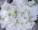 かおりと食感をたのしむ*春菊軸のおむすび作り方6写真