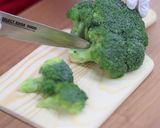ブロッコリーとねぎの塩レモン風味作り方1写真