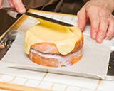 ホワイトザッハ風トルテ作り方14写真
