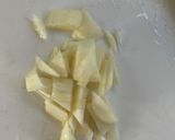 春菊とにんにくの中華炒め☆作り方2写真