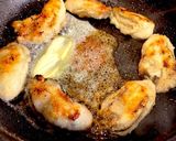 （2工程）のんべぇの牡蠣バター作り方2写真