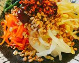 【ダイエット飯】オートミールビビンバ作り方4写真
