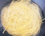 しめじとベーコンの和風パスタ作り方1写真