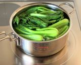 ジュワ旨【小松菜の揚げ巻き浸し】油揚げ作り方3写真