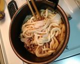 適当①白菜豚うどん作り方6写真
