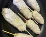 照り焼き鳥軟骨つくね(卵黄ソース付き)作り方6写真