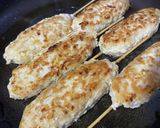 照り焼き鳥軟骨つくね(卵黄ソース付き)作り方7写真