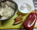 ずぼらオムライス作り方1写真