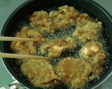 油1cm♡鶏ももの楽うま和から揚げ作り方3写真