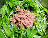 栄養たっぷり水菜とひじきのツナマヨあえ♪作り方3写真