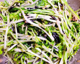栄養たっぷり水菜とひじきのツナマヨあえ♪作り方7写真